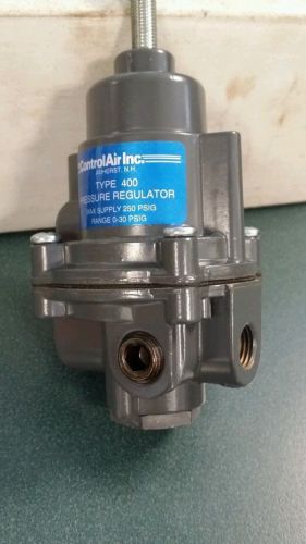 control air inc, type 400, pressure regulator, 1/4&#034; 0-30psi