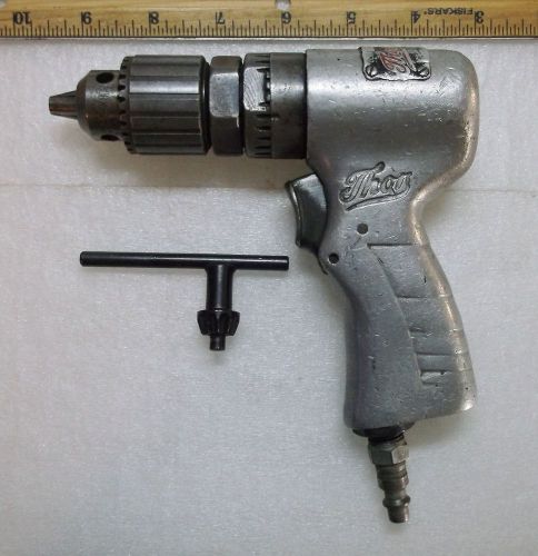Thor 5/16&#034;  pneumatic 3000? rpm drill motor with jacobs 30b chuck for sale