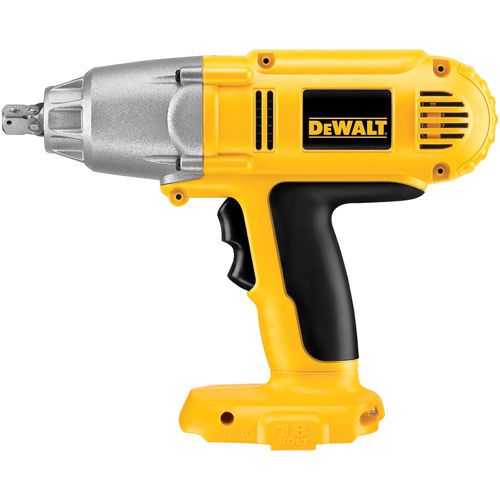 Dewalt dw059 18 volt cordless 1/2&#034; impact wrench, xrp yellow top batt &amp; charger for sale