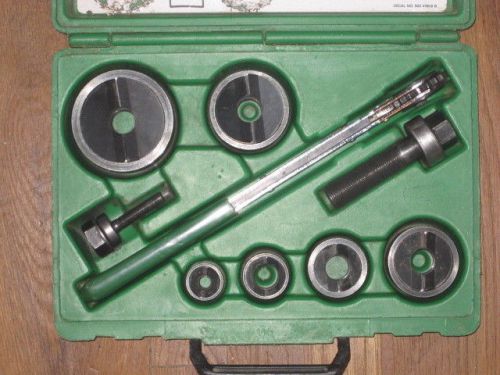 Greenlee Slugbuster knockout tool set  7238SB  USA made