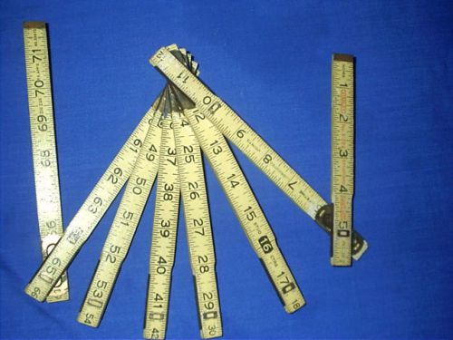 VINTAGE STANLEY STANGUARD FOUR WAY EXTENSION  No. X-226 WOODEN TAPE MEASURE