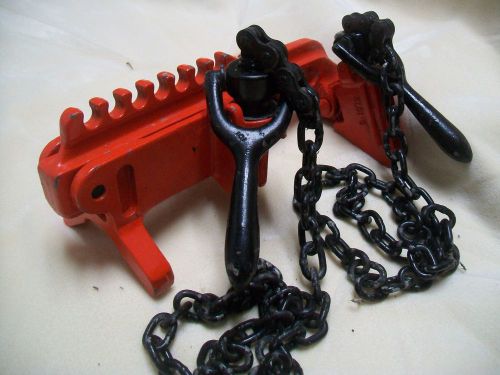 RIDGID 228 SOIL OIL PIPE ASSEMBLY TOOL PART CHAIN TOOL VISE CLAMP LQQK