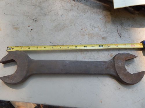 Vintage&#034; HERBRAND&#034; double open end Wrench  1-13/16&#034; x 1 5/8&#034;