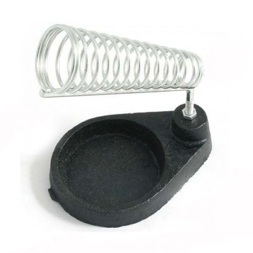 Stone circular round base soldering solder iron stand holder for sale