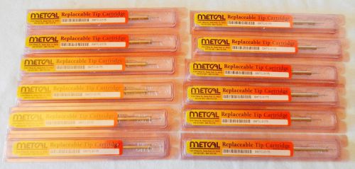 Lot of 12 - Metcal SMTC-0175 Replaceable Tip Cartridge