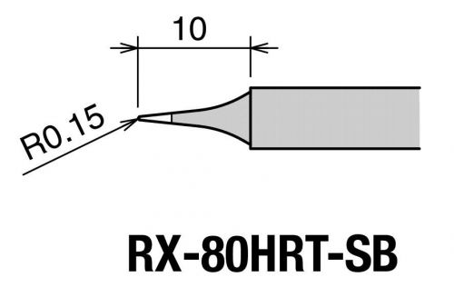 Soldering Iron Tip Goot RX-80HRTSB