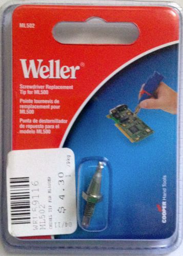 Weller ml502 chisel soldering tip .090&#034; for ml500mp butane mini-iron for sale