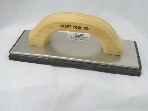 Kraft concrete tile motar float 10 x 4 wood handle pl398 for sale