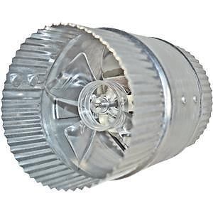 Suncourt inc. db204 in-line duct air booster fan-4&#034; duct fan for sale