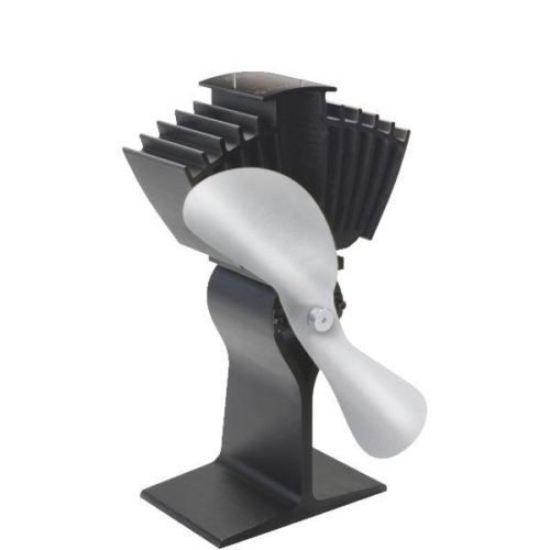 Ecofan Heat Powered Wood Stove Fan-LG NICKEL WOODSTOVE FAN