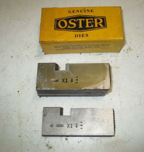 New Oster X-1 Bolt  Die Set  3/4 x 10