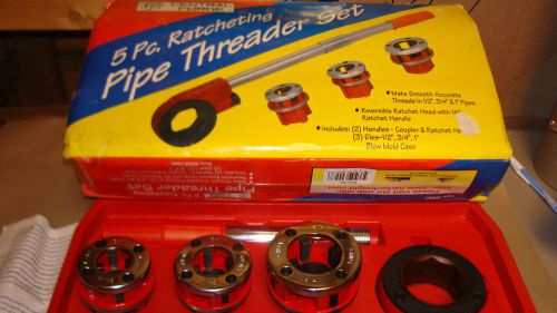 CENTRAL FORGE ITEM 30027 PIPE THREADING KIT - 5 PIECE