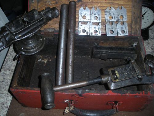 Vintage Armstrong pipe threader &amp; B1  cutter kit