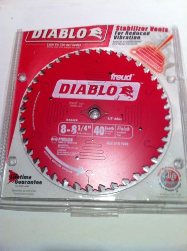 Freud d0840x diablo 8-1/4-inch 40 tooth finish blade for sale