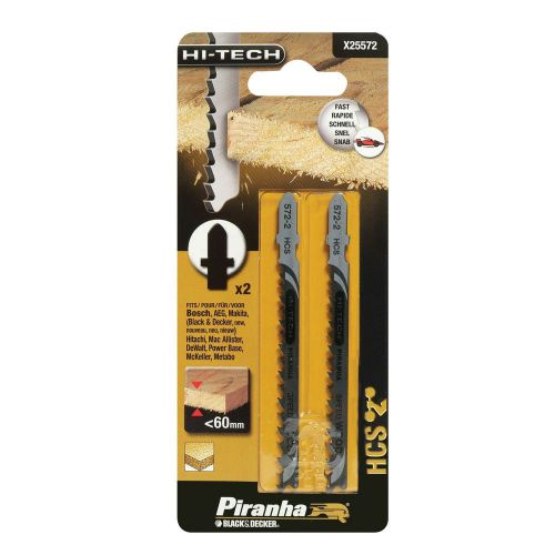 jigsaw blades hitech piranha rapid cut  x25572 - fits other brands