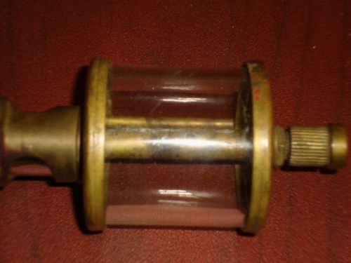 Vintage brass glass oiler lubricator parts steampunk 24 hr. sale! for sale