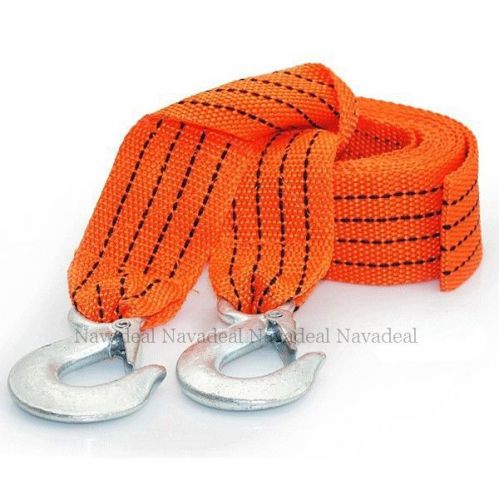 New 3 ton 3000kg 10 feet car van truck vehicle tow towing strap belt rope 3m for sale