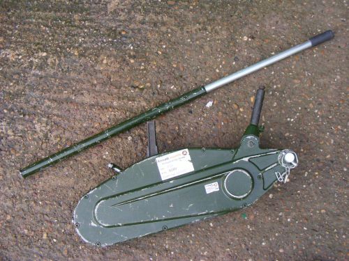 Tractel ex army t35 tirfor with lever handle tractel cosalt marlift for sale