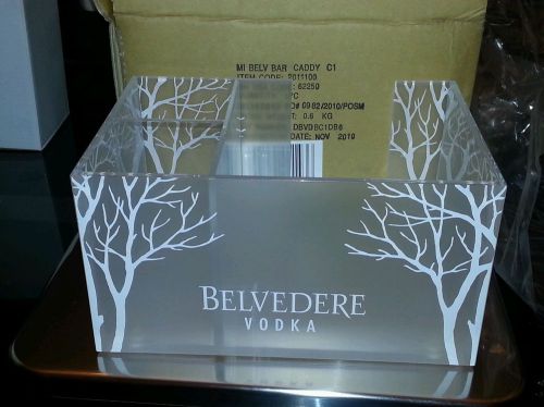 Brand NEW Belvedere Vodka Napkin Holder Plastic
