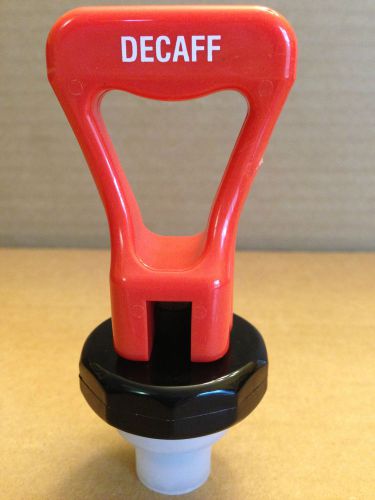 Faucet Upper Assembly, Orange Handle, &#034;DECAFF&#034;, Replaces Fetco 1071.00030.00