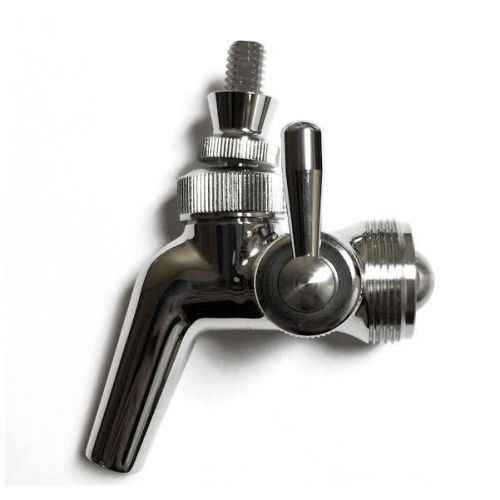 Perlick Flow Control Faucet Stainless Steel - 650SS - Bar Kegerator Draft Beer