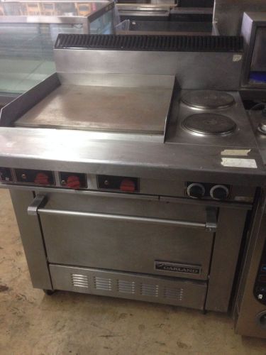 Garland 3in1 Flat Grill/2 Burner Stove With Oven