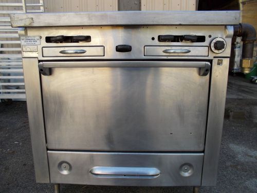 Garland master series heavy duty 4 burner range with oven for sale