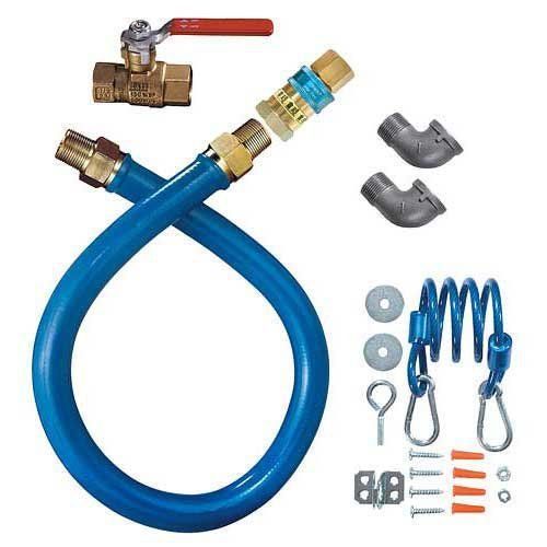 Dormont gas hose safety system kit 3/4&#034; 48&#034; 1675kit48 for sale