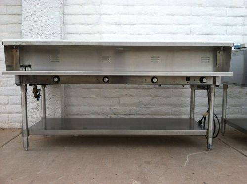 Eagle 4 well steam table sht4a-240 for sale