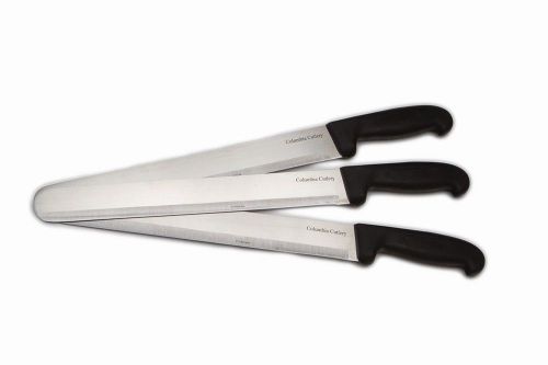 3 Columbia Cutlery 12&#034; Roast Beef Slicer/Carving Knives - Brand New and Sharp!