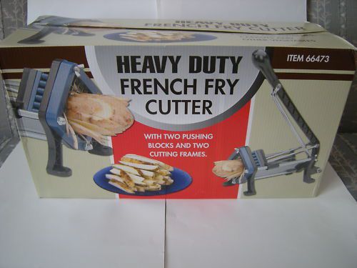 Heavy Duty French Fry Cutter With Two Size Cutters