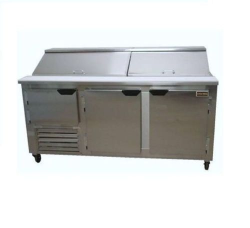 Cooltech 2-1/2 door refrigerated sandwich salad prep table 84&#034; for sale