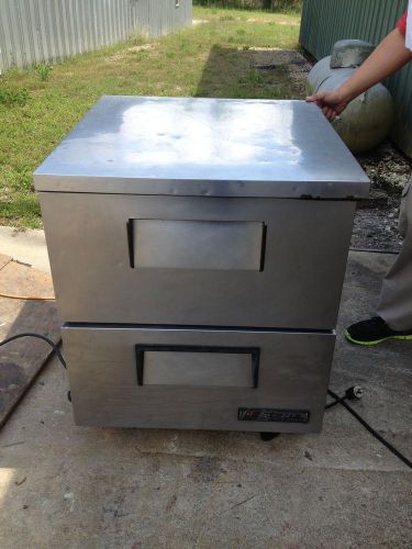 True tuc-27d-2-lp 27&#034; tuc-27 undercounter refrigerator with two drawers for sale