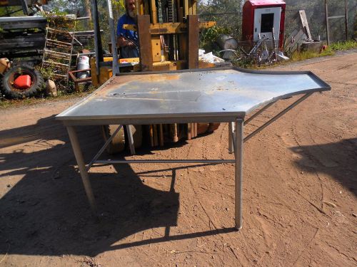 Choice of one of two Stainless Steel Meat Packing Table