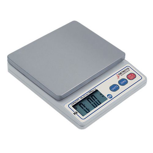New Detecto Digital Kitchen Food Scale – 4 lb Capacity - Commercial Equipment
