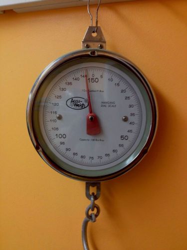 Hanging Produce Hardware Grass Seed Dial Scale Accu Weigh