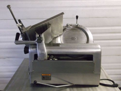 Hobart 1712E 1/2HP 115V Automatic or Manually 2 Speed Carrage Meat/Cheese Slicer