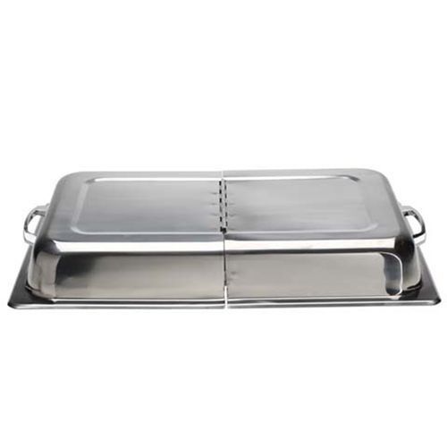 Winco Stainless Steel   Cover Full Size Hinged Dome C-HDC