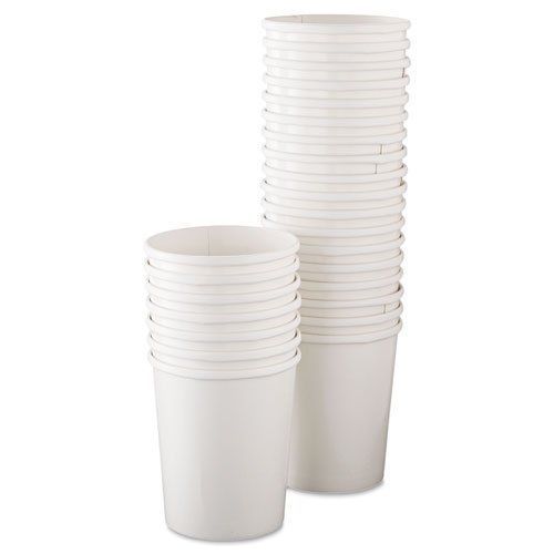 SOLO Cup Company - Flexstyle Double Poly Paper Containers  32oz  White  25/Pack