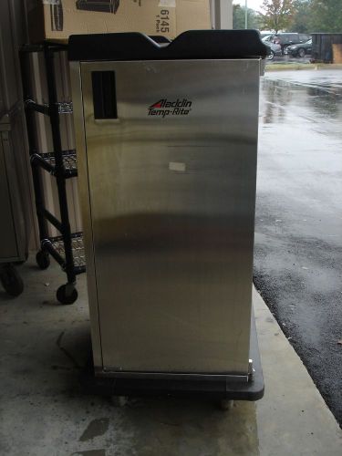Tall food holding cabinet on casters with drain hole for sale