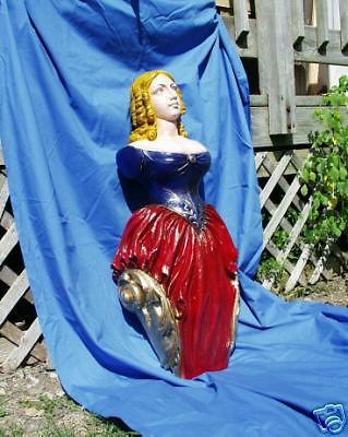 JENNY LIND SHIPS FIGUREHEAD NAUTICAL DECOR FOLK ART