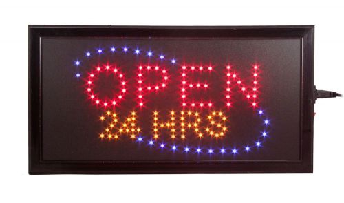 Super bright flashing motion led business ice cream shop sign for sale