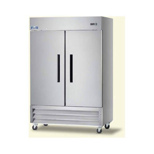 Arctic air af49 commercial stainless freezer, 2 door, reach in for sale
