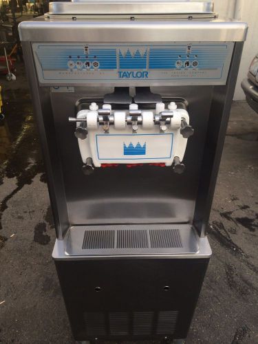 2003 taylor 336 soft serve frozen yogurt ice cream machine single phase air for sale