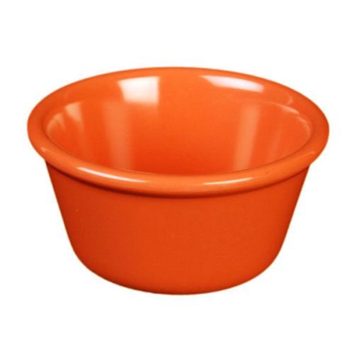 1 DZ 4 oz Smooth Melamine Ramekins Ramekin Orange-sh Red ML538RD 4OZ NSF NEW