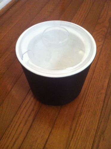 Coldmaster ncm-1030 2 quart coldcrock black &amp; white insulated freezer container for sale
