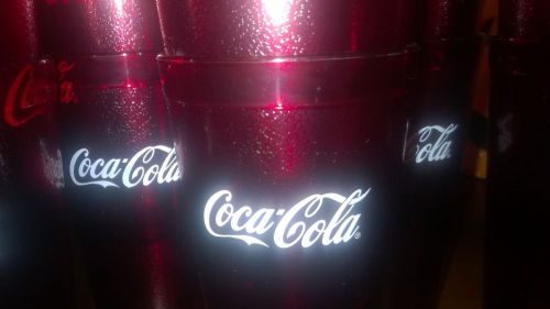 6 Coca-Cola 20.ozRUBY RED Tumbler BRAND NEW