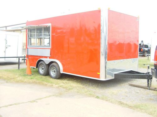 2015 enclosed trailer  concession trailer 8x16 great 4 taco&#039;s sno cones in stock for sale