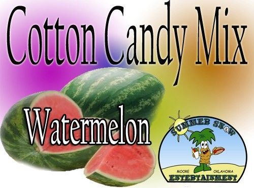 WATERMELON COTTON CANDY FLAVOR mix w/ SUGAR FLAVORING FLOSSINE FLAVOR #1