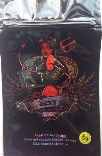 100 Sexy EMPTY** mylar ziplock bags (good for crafts incense jewelry)